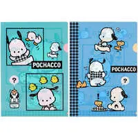 Stationery - Plastic Folder (Clear File) - Sanrio characters / Pochacco