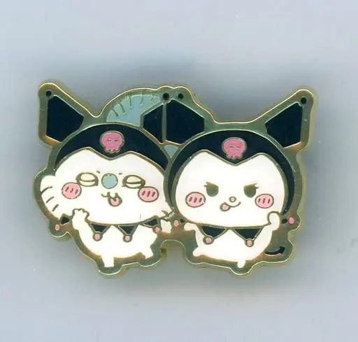 Badge - Chiikawa / Kuromi & Momonga
