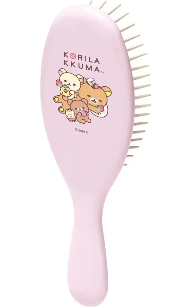 Hair Brush - RILAKKUMA / Korilakkuma & Kiiroitori & Chairoikoguma & Rilakkuma