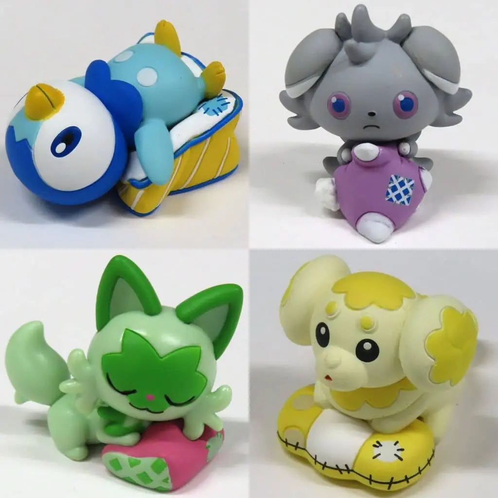 Trading Figure - Pokémon / Fidough & Sprigatito & Piplup (Pochama) & Espurr (Nyasper)