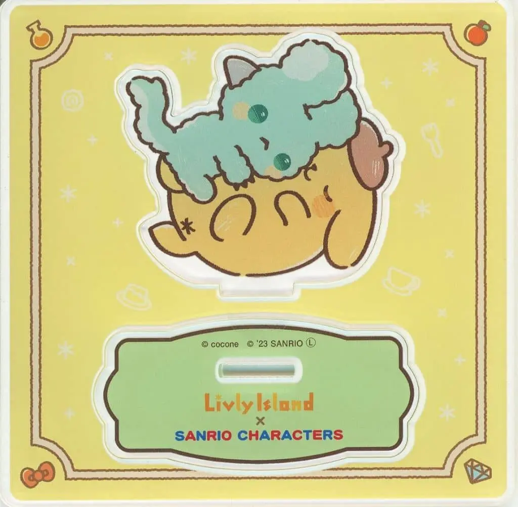 Acrylic stand - Livly Island / Pom Pom Purin