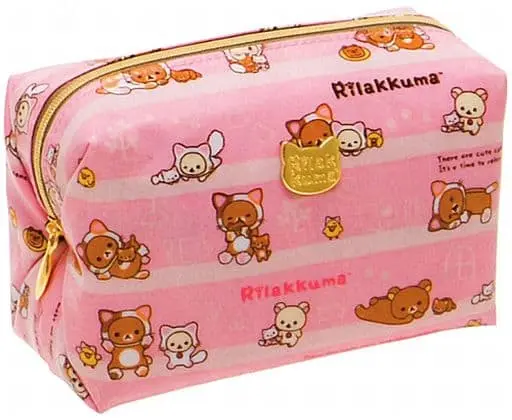 Pouch - RILAKKUMA / Korilakkuma & Kiiroitori & Rilakkuma