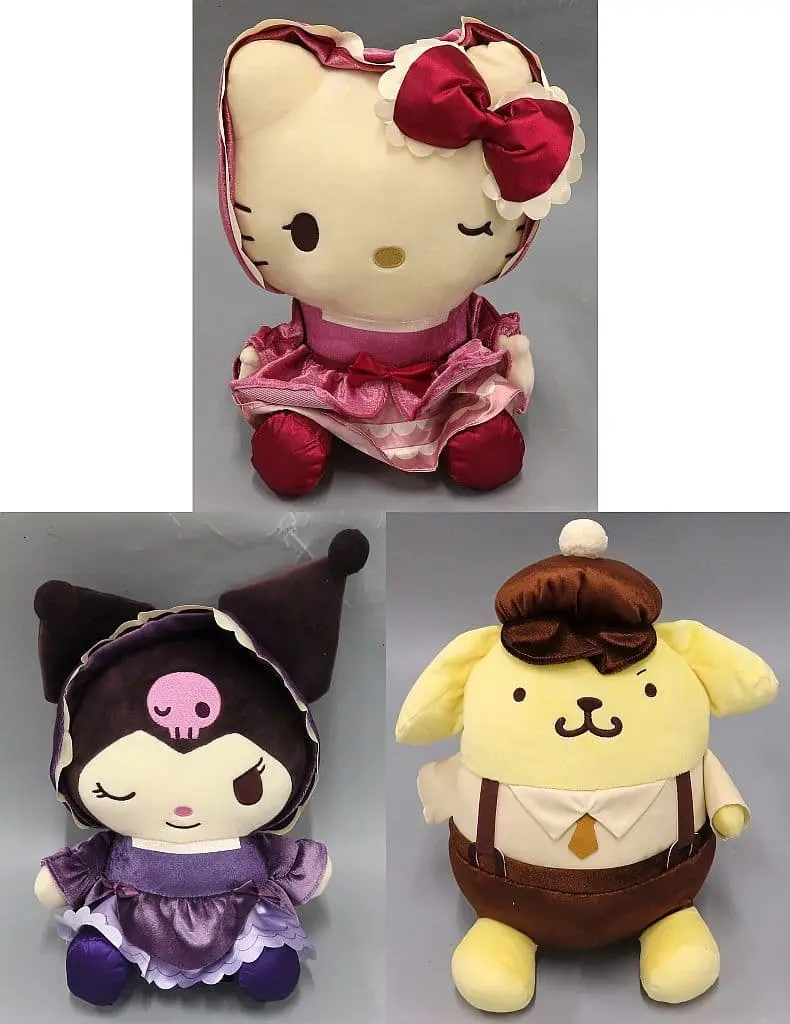Plush - Sanrio characters / Hello Kitty & Pom Pom Purin & Kuromi