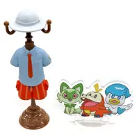 Acrylic stand - Trading Figure - Pokémon / Sprigatito & Quaxly & Fuecoco