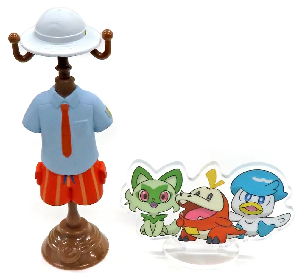 Acrylic stand - Trading Figure - Pokémon / Sprigatito & Quaxly & Fuecoco