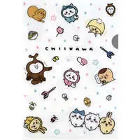 Stationery - Plastic Folder (Clear File) - Chiikawa