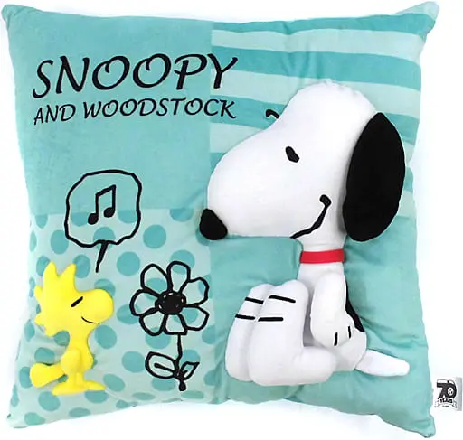 Cushion - PEANUTS / Woodstock & Snoopy