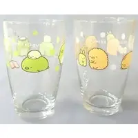 Tumbler, Glass - Sumikko Gurashi / Tonkatsu (Capucine) & Penguin?