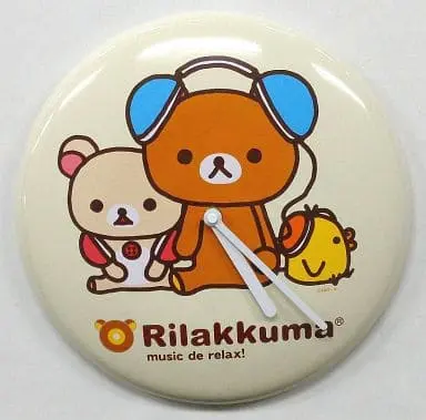 Clock - RILAKKUMA / Korilakkuma & Kiiroitori & Rilakkuma