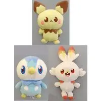 PokéPeace - Pokémon / Scorbunny & Piplup (Pochama) & Pichu