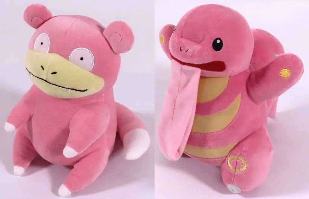 Plush - Pokémon / Slowpoke & Lickitung