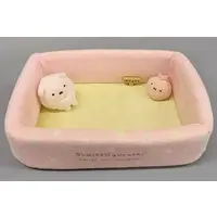 Plush - Accessory case - Sumikko Gurashi / Shirokuma & Furoshiki