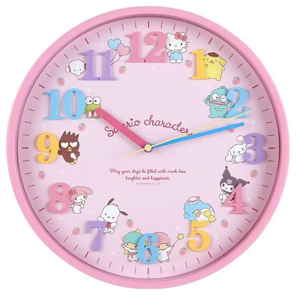 Clock - Sanrio characters