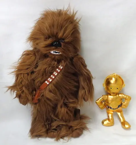 Plush - Star Wars / Chewbacca & C-3PO