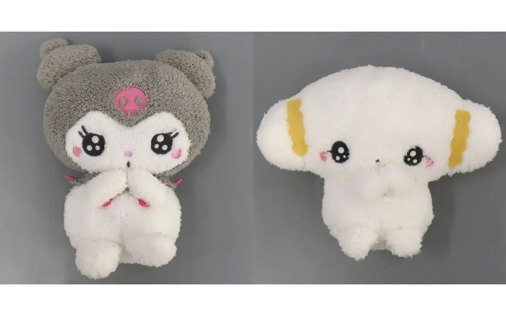Plush - Sanrio characters / Kuromi & Cogimyun