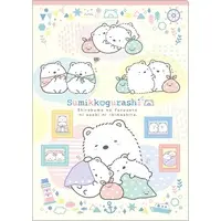 Stationery - Plastic Folder (Clear File) - Sumikko Gurashi