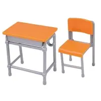 Trading Figure - School desk and chair and calligraphy bag