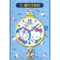 Clock - Doraemon / Hello Kitty