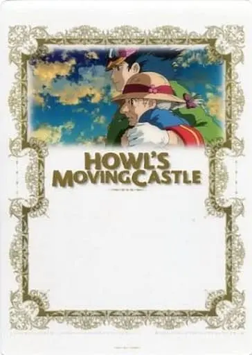 Stationery - Plastic Sheet - Howl's Moving Castle / Howl & Sophie