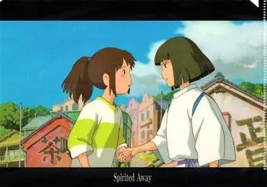 Stationery - Plastic Folder (Clear File) - Spirited Away / Haku & Ogino Chihiro (Sen)