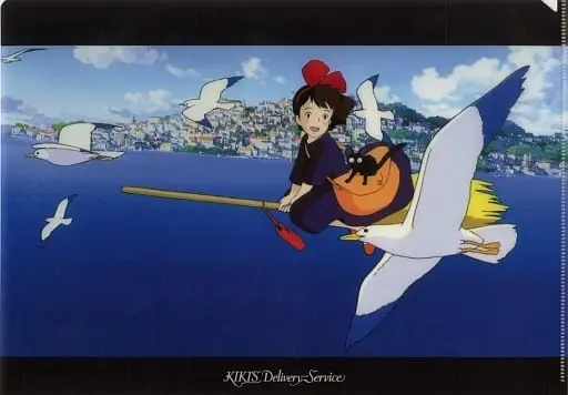 Stationery - Plastic Folder (Clear File) - Kiki's Delivery Service / Jiji & Kiki