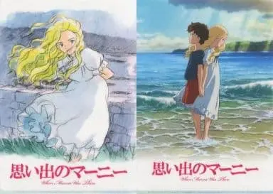 Stationery - Plastic Folder (Clear File) - When Marnie Was There / Marnie & Sasaki Anna