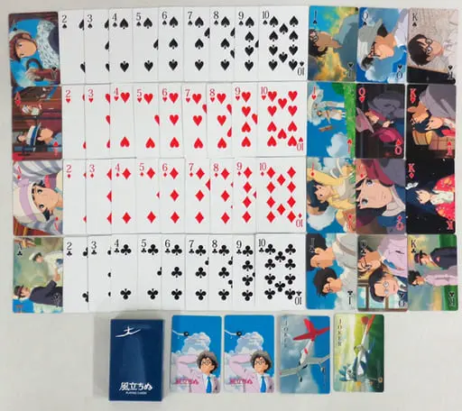 Playing cards - The Wind Rises