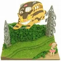 Miniature Art Kit - My Neighbor Totoro / Catbus