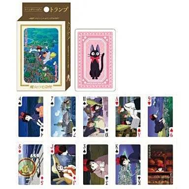 Playing cards - Kiki's Delivery Service / Jiji & Kiki & Jerry (TOM and JERRY) & Tom (TOM and JERRY)