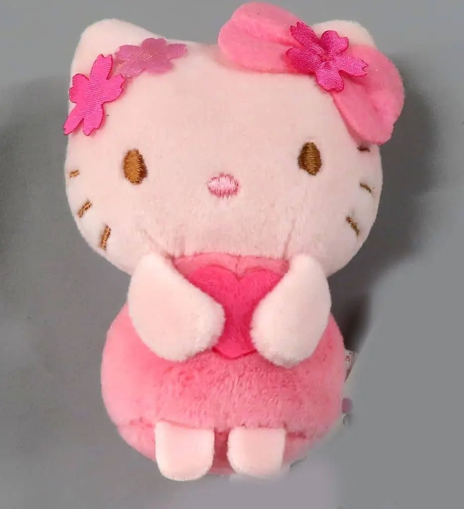 USED) Plush - Sanrio characters / Hello Kitty (ハローキティ(さくら) おてのりドール()  「サンリオキャラクターズ」) | Buy from Kawaii Republic - Online Shop for Japanese Anime  Merchandise