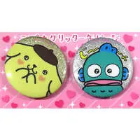 Badge - Sanrio characters / Pom Pom Purin & Hangyodon