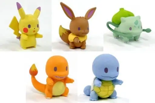 Trading Figure - Pokémon / Eevee & Charmander & Squirtle & Bulbasaur