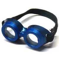Trading Figure - Miniature metallic goggles