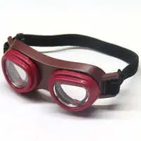 Trading Figure - Miniature metallic goggles