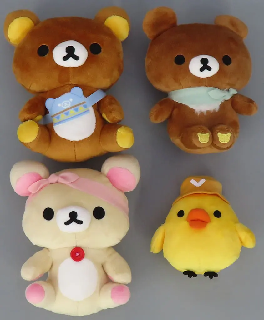 Rilakkuma Komorebi Camp - RILAKKUMA / Korilakkuma & Kiiroitori & Chairoikoguma