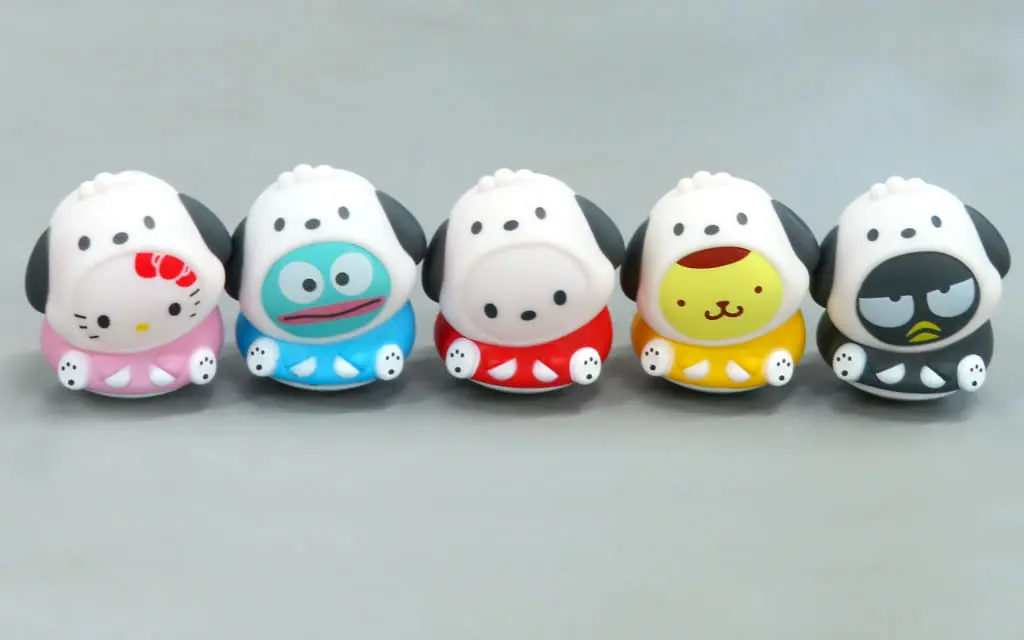 Trading Figure - Message Card - Sanrio characters / Hello Kitty & Pom Pom Purin & Pochacco & Hangyodon