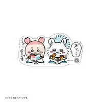 Chiikawa Stickers Just right for Smartphone - Chiikawa x Yomiuri Giants - Chiikawa / Momonga