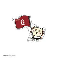 Chiikawa Stickers Just right for Smartphone - Chiikawa x Yomiuri Giants - Chiikawa / Shisa & Used Bookstore (Kani-chan)