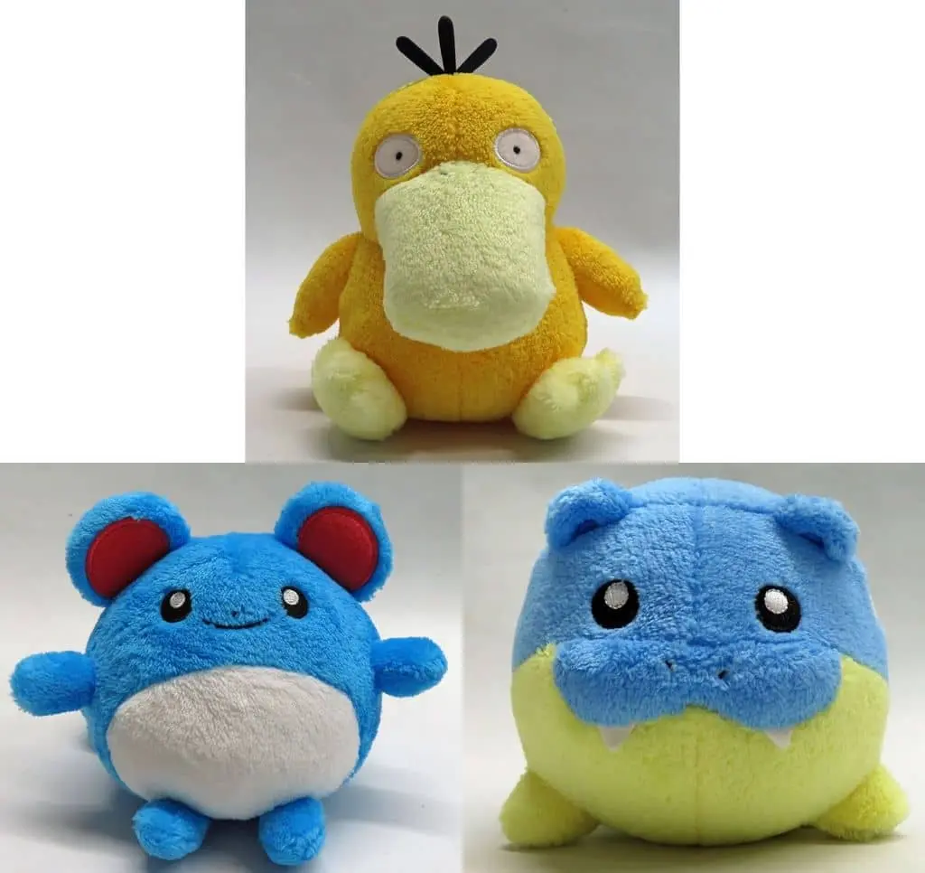 Plush - Pokémon / Psyduck & Spheal & Marill