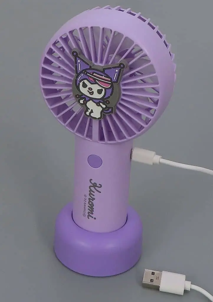 Handheld Fan - Sanrio characters / Kuromi