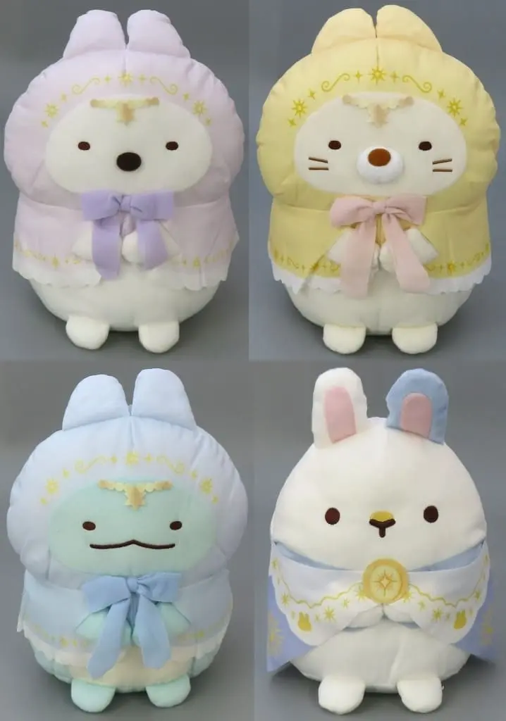 Plush - Sumikko Gurashi / Shirokuma & Neko (Gattinosh) & Tokage