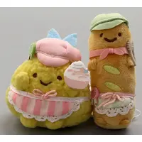 Plush - Sumikko Gurashi / Aji Furai no Shippo & Pan Tencho (Bread Shop Manager)