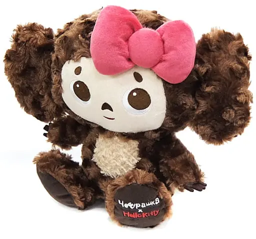 Plush - Cheburashka / Hello Kitty