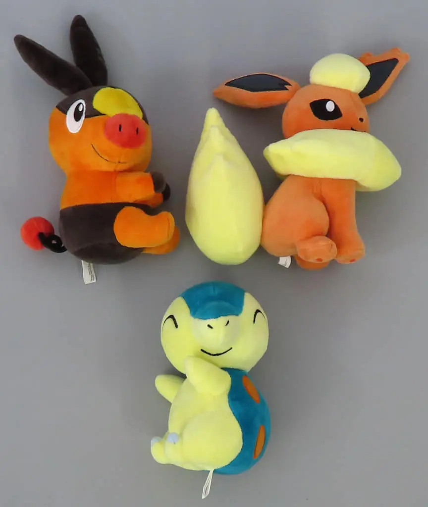 Plush - Pokémon / Flareon & Cyndaquil & Tepig