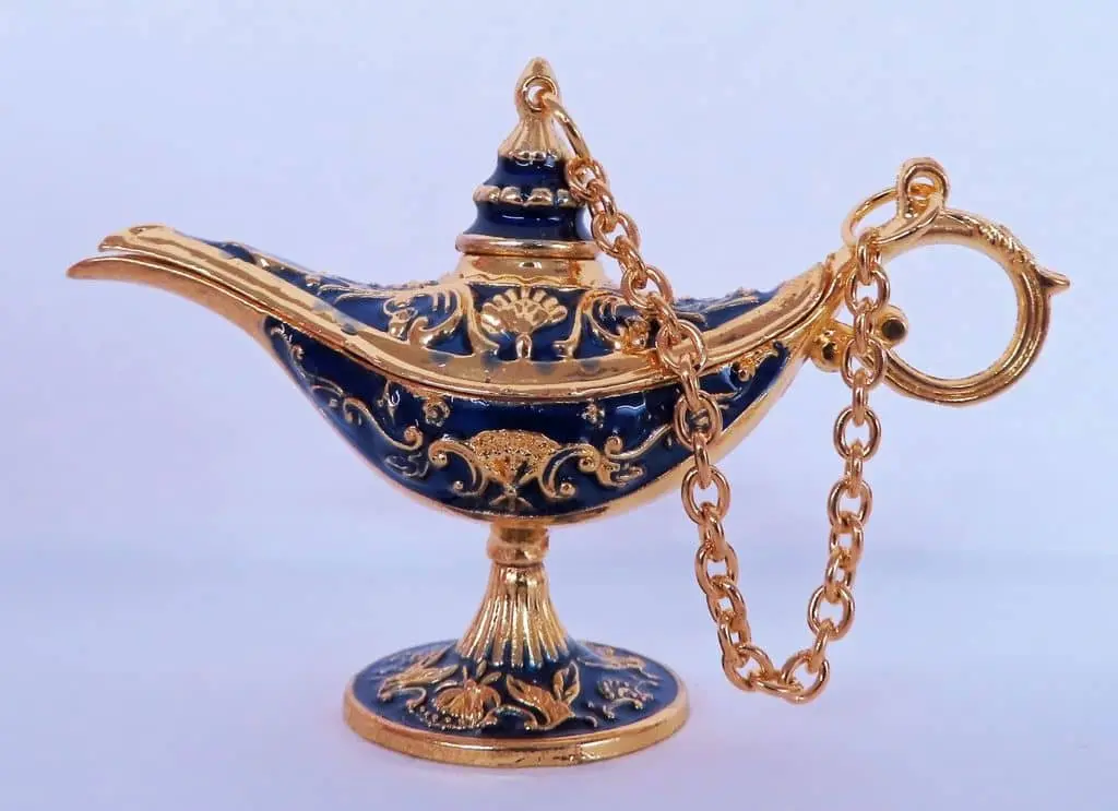 Trading Figure - Brass magic lamp