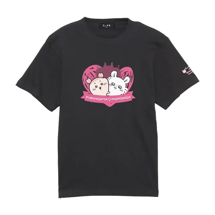 Clothes - T-shirts - Chiikawa / Momonga & Used Bookstore (Kani-chan)