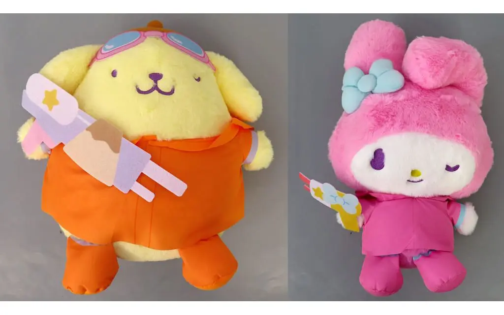 Plush - Sanrio characters / My Melody & Pom Pom Purin