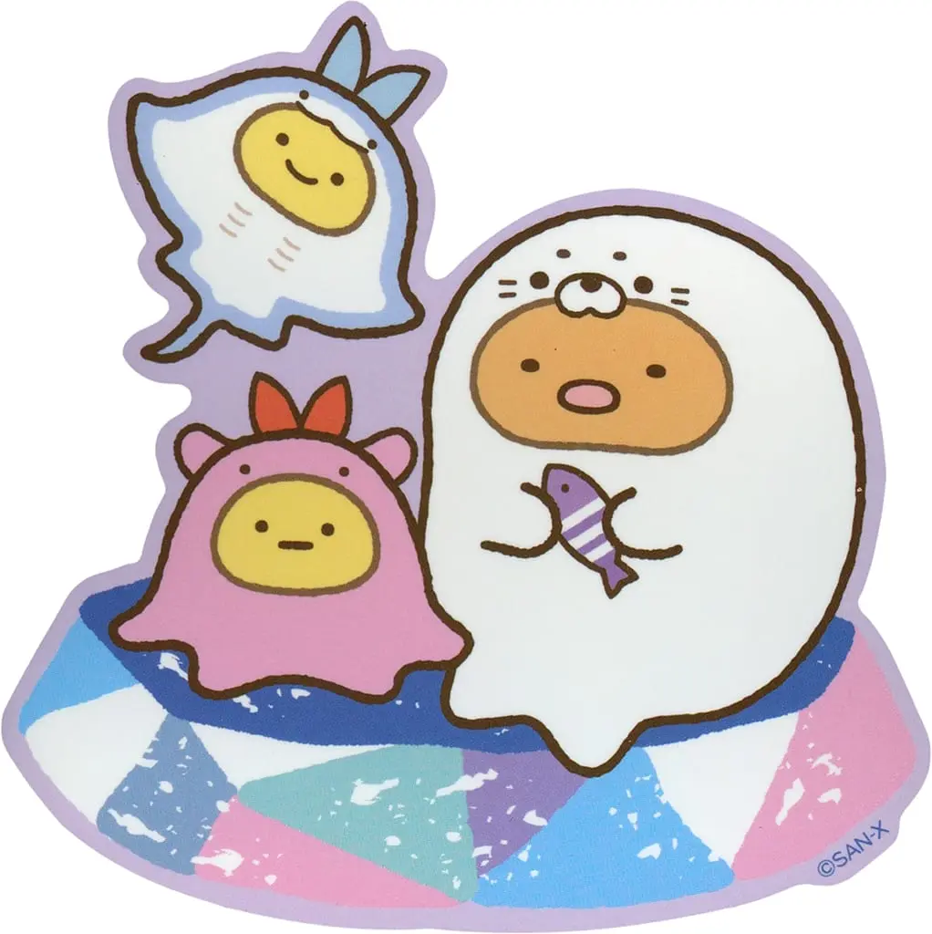 Sumikko Gurashi Aquarium - Sumikko Gurashi / Tonkatsu (Capucine) & Ebifurai no Shippo (Nulpi Chan)