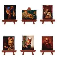 Trading Figure - CAT ART Canvas Collection