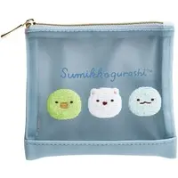 Pouch - Sumikko Gurashi / Shirokuma & Penguin? & Tokage